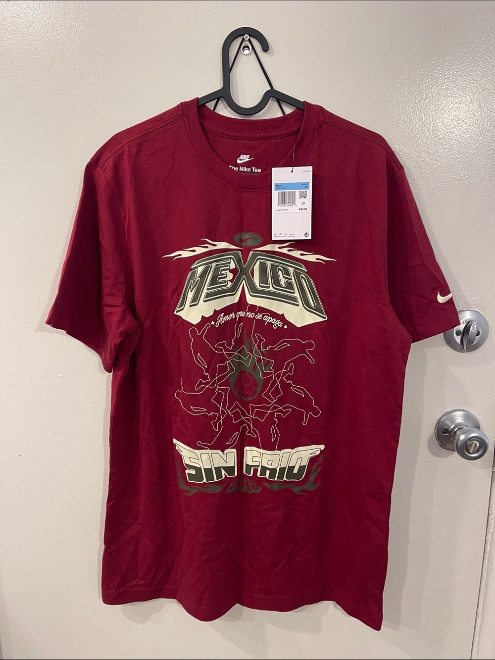Nike Men’s Mexico Graphic Tee - Maroon